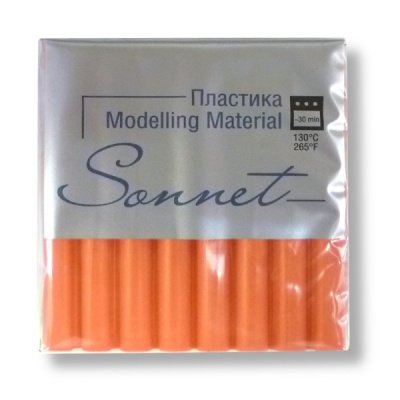 Пластика (полимерная глина) СОНЕТ, запекаемая, 56 г, розовая Акция!
