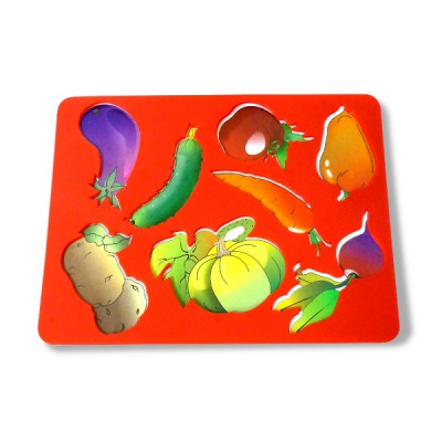 Трафарет-раскраска ОВОЩИ Акция!