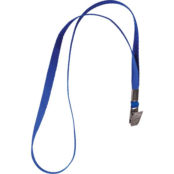 Лента для бейджа deVENTE, на металлической клипсе, 43 см, синяя Лента для бейджа deVENTE, на металлической клипсе, 43 см, синяя