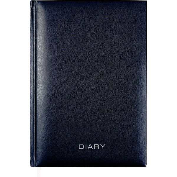 Ежедневник недатированный, А5, 160 л., 70 г/м2, тв. перепл., бумвин./порол., тисн. ф., Attomex Orion_синий  Акция!