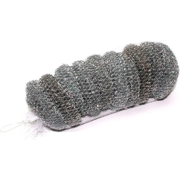 Мочалка сетка металлическая посуды 10 шт. Д/ПОС