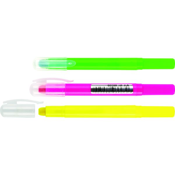 Текстмаркер гелевый ассорти, круглый н-к , выдвижной м-м, CENTRUM  Акция!