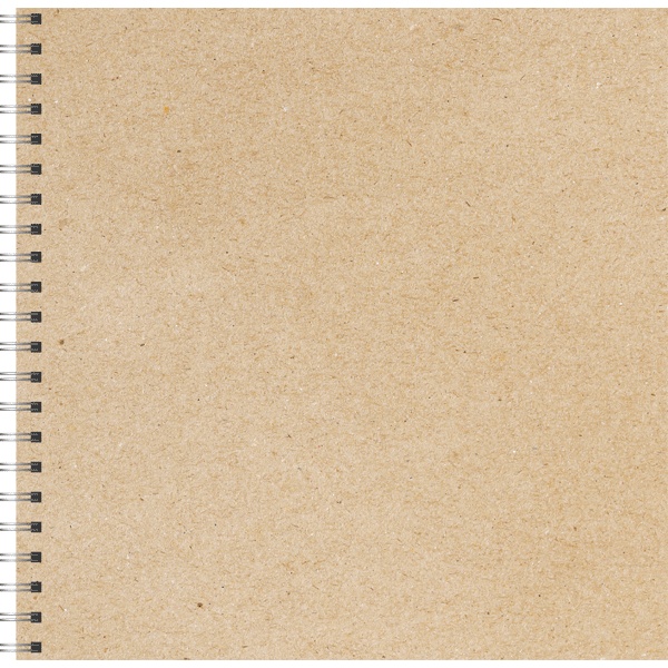 Скетчбук для акварели, 200*200 мм, 40 л., 160 г/м², бел. блок, на гребне, deVENTE Minimalism