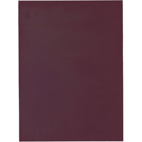 Тетрадь А4, 96 л., клетка, 60 г/м², на скобе, обл. бумвинил, Prof-Press_бордовая