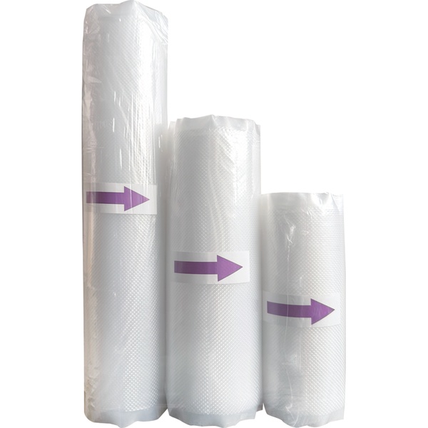 Пакеты для вакуумирования deVENTE, 180 мкм, 3 рулона: 15*500 см, 20*500 см, 28*500 см