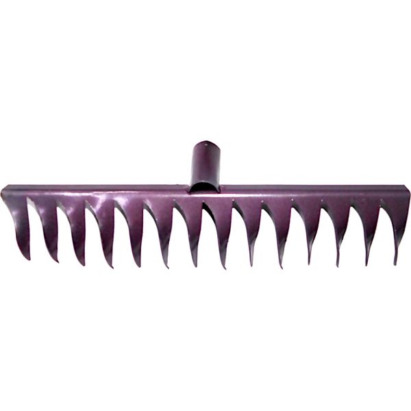 Грабли садовые витые 12 зубьев, без черенка