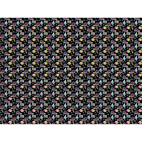 Бумага упаковочная, 70*100 см, 1 л., OPTIMA Кроссовки