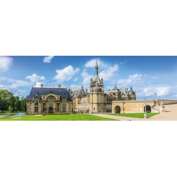 Пазл 140 элементов. Hatber_Панорама Замок Франции, 450*160 мм