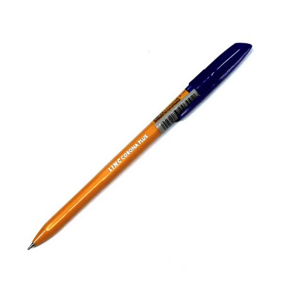 Ручка шариковая синяя, 0.7 мм, Fine tip, шестигранная, LINC Corona Plus Ручка шариковая синяя, 0.7 мм, Fine tip, шестигранная, LINC Corona Plus