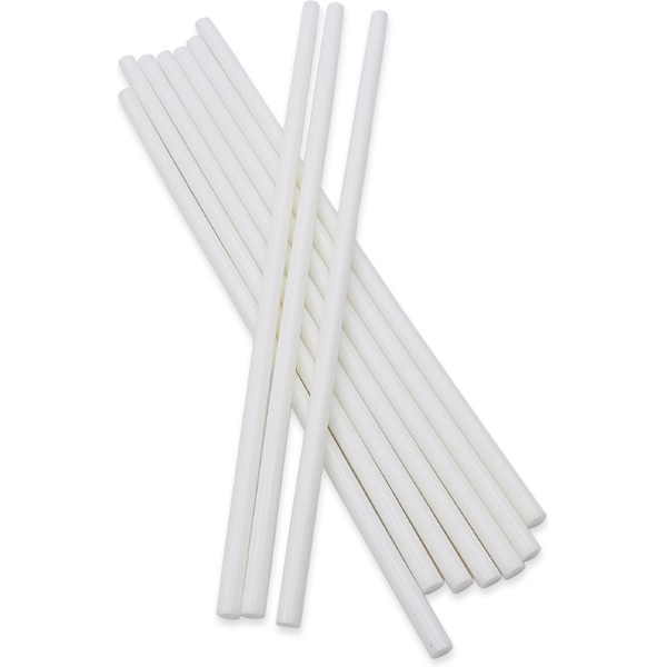 Стержень клеевой к термопистолету, Ø7 мм, длина 250 мм, белый, VIKEY (1 шт)