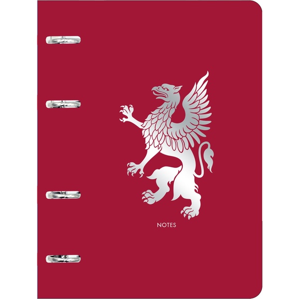 Тетрадь на кольцах, А5, 100 л., клетка, обл. картон экстра, soft touch, фольга, Listoff ColourMania №18 Тетрадь на кольцах, А5, 100 л., клетка, обл. картон экстра, soft touch, фольга, Listoff ColourMania №18