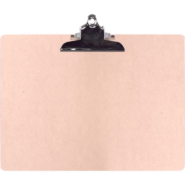 Планшет с зажимом "бабочка" А3, МДФ, 100 л., бежевый, deVENTE Nature (горизонтальный)