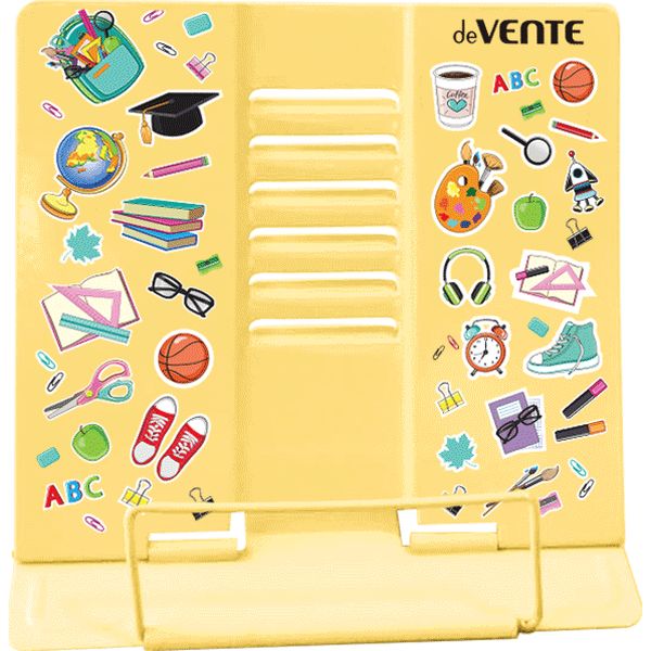 Подставка для книг металлическая deVENTE Back to School, 154*152 мм 
