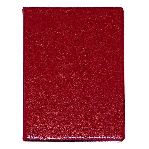 Обложка для паспорта и автодокументов иск. кожа/поролон, цвет: красный, Dpskanc