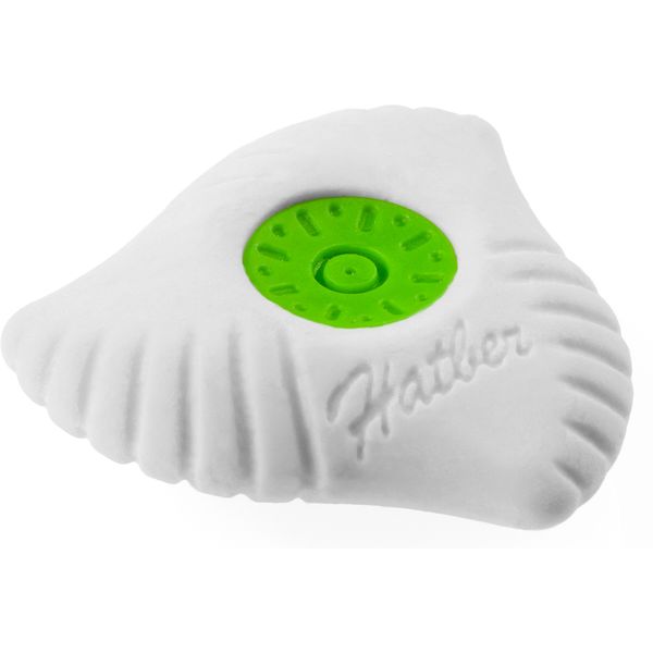 Ластик Hatber ECO, TPR, треугольный, 35*33*10 мм, пласт. держатель, белый Ластик Hatber ECO, TPR, треугольный, 35*33*10 мм, пласт. держатель, белый