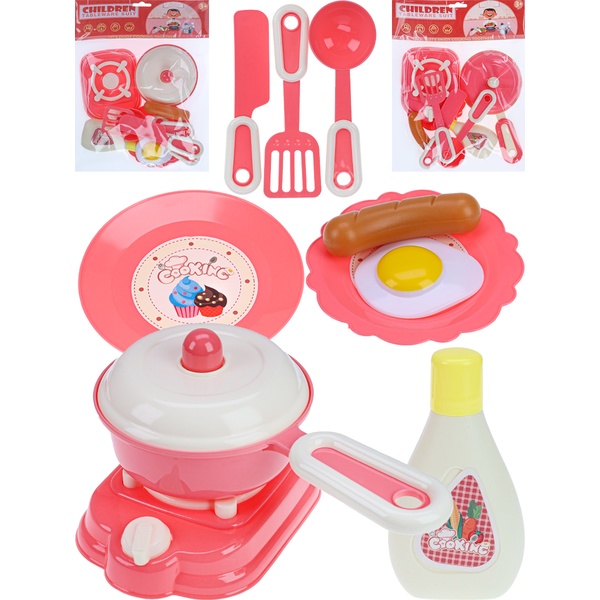 Набор посуды (11 предметов) , в пакете   Акция!