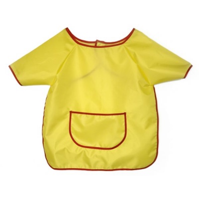 Фартук-накидка р-р S, водоот. полиэстер, карман, цв.: желтый, ЦВЕТИК