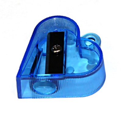 Точилка пластиковая, 1 отв., SIVO Heart_4 дизайна  Акция!