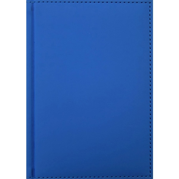 Ежедневник недатированный, А6, 128 л., 60 г/м2, тв. перепл., и/к, поролон, Plano Amarone_Деним  Акция!