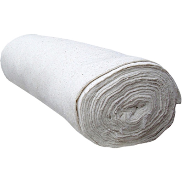 Полотно холстопрошивное 80 см * 50 м, 200 г/м2, белое