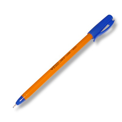Ручка шариковая синяя, 0.5 мм, Fine tip, шестигранная, FLAIR Jet-Line Orange Ручка шариковая синяя, 0.5 мм, Fine tip, шестигранная, FLAIR Jet-Line Orange