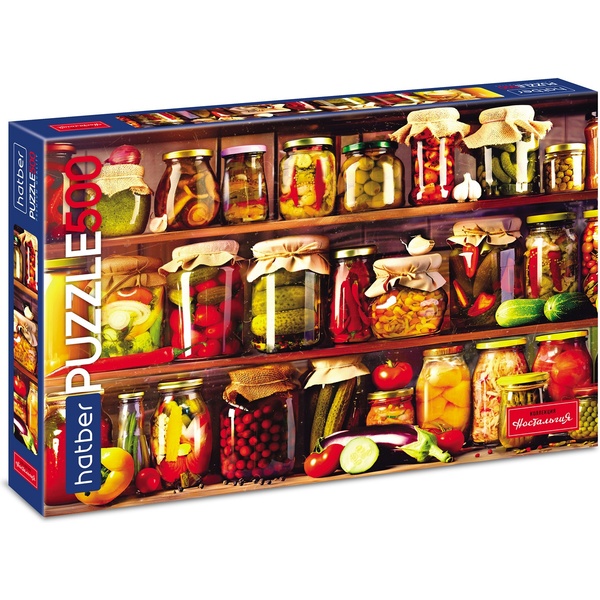 Пазл 500 элементов. Hatber Premium Ностальгия_Вкусные шедевры, 480*330 мм Пазл 500 элементов. Hatber Premium Ностальгия_Вкусные шедевры, 480*330 мм