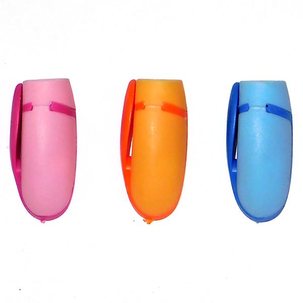 Точилка пластиковая, 1 отв., клип, Tukzar_3 дизайна