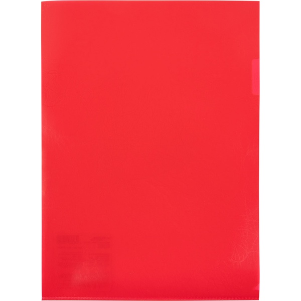 Папка-уголок А4, 180 мкм, Expert Complete Premier New, пластик. полупрозрачная красная Папка-уголок А4, 180 мкм, Expert Complete Premier New, пластик. полупрозрачная красная