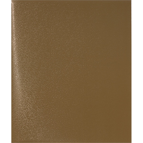 Тетрадь А5, клетка, 48 л., на скобе, 60 г/м², диз. картон, тисн. "кожа", Alingar Коричневый металлик/Brown Skin metallic