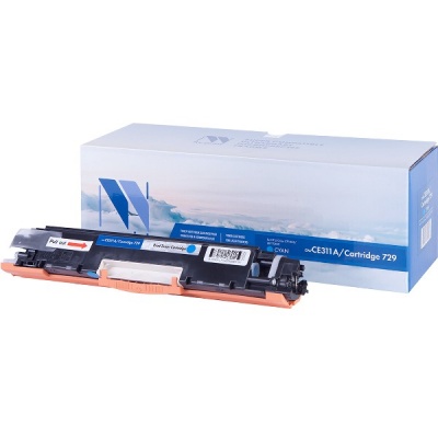 Картридж NVP совместимый HP CE311A/Canon 729 голубой для LaserJet Color Pro 100 M175a / M175nw 1000 стр. Картридж NVP совместимый HP CE311A/Canon 729 голубой для LaserJet Color Pro 100 M175a / M175nw 1000 стр.