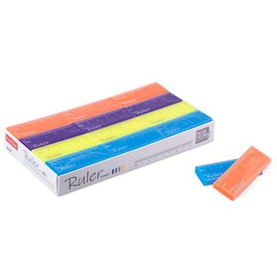 Ластик Hatber Ruler, Eco-PVC, прямоугольный, 55*22*7 мм, 4 дизайна Ластик Hatber Ruler, Eco-PVC, прямоугольный, 55*22*7 мм, 4 дизайна
