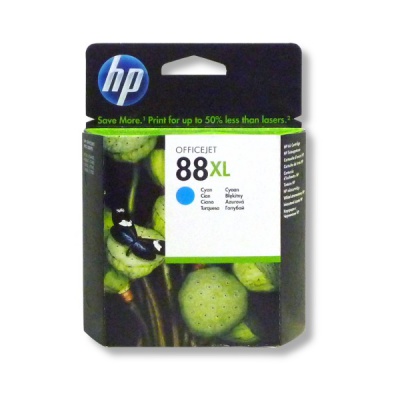 Картридж струйный HP 88XL, голубой, ресурс 1700 страниц, для Officejet Pro K550 Cyan (оригинал)