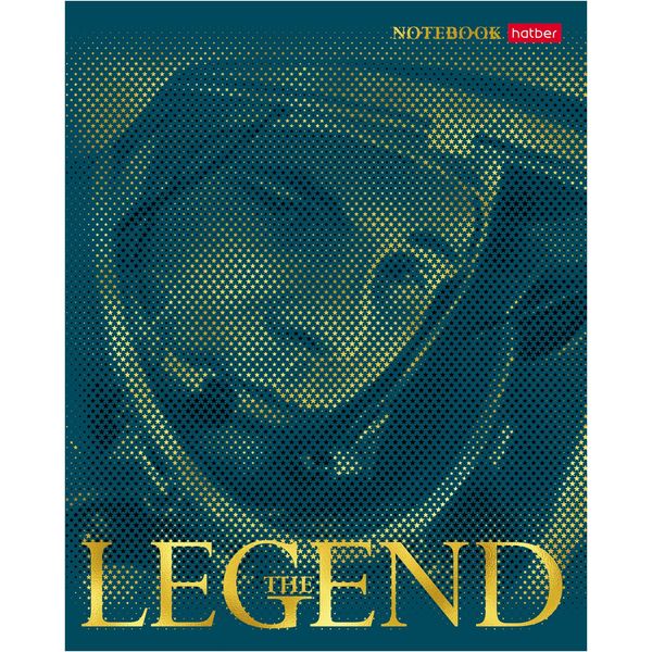 Тетрадь А5, линия, 96 л., на скобе, 65 г/м², Hatber Я-Легенда_5 дизайнов