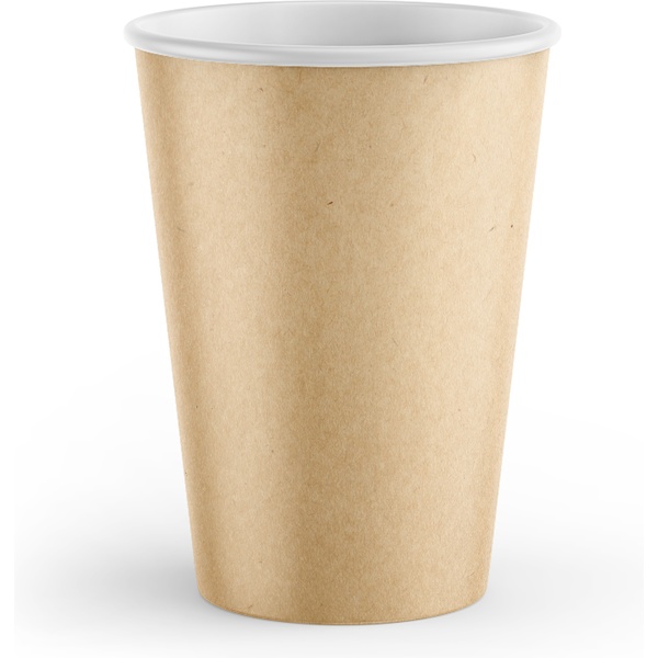 Стакан бумажный 250 мл, Крафт, однослойный, (50 шт.)