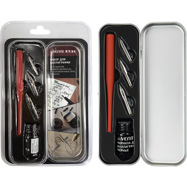 Набор для каллиграфии deVENTE ART 5 предметов в метал. пенале