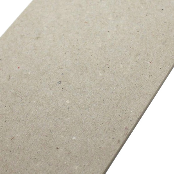 Картон обложечный, 1 л., 70*100 см, 950 г/м², 1.5 мм, серый/серый, БЕРЕГ