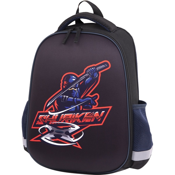 Рюкзак ученический ПИФАГОР BASIC Smart owls, 35×28×18 см, 960 г, 1 отд., ж/корпус, эрг. спинка