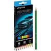 Карандаши цветные 18 шт., деревянные, шестигранные, 2М, deVENTE Super Turbo (к/к)