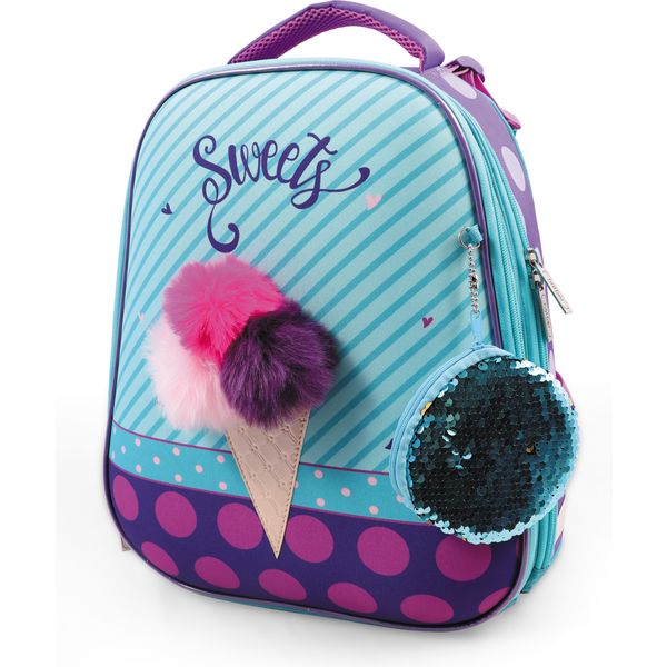 Рюкзак ученический Hatber Ergonomic Classic_Ice cream, 37*29*17 см, (акционный товар)