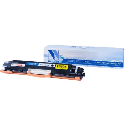 Картридж NVP совместимый HP CE310A / CF350A / Canon 729 Black для LaserJet Color Pro 100 M175a / M17