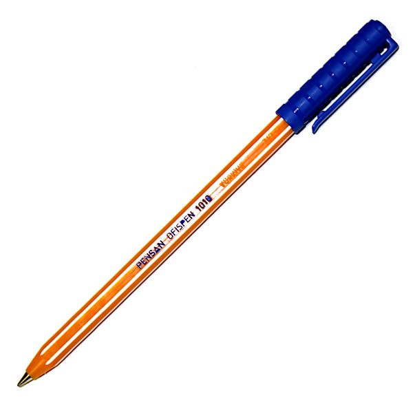 Ручка шариковая синяя, 1.0 мм, узел Standard, шестигранная, PENSAN Ofispen 1010 (оранжевая) Ручка шариковая синяя, 1.0 мм, узел Standard, шестигранная, PENSAN Ofispen 1010 (оранжевая)