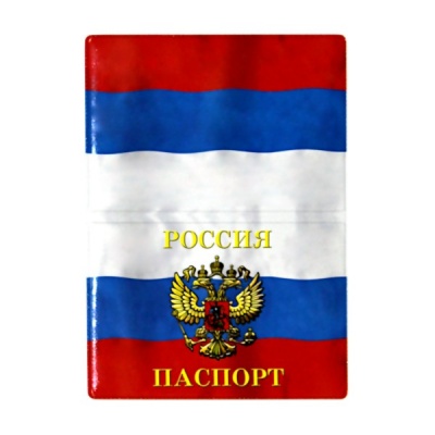 Обложка для паспорта PVC, DPSkanc Триколор