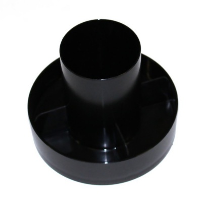 Органайзер для канцелярии СТАММ Метеор, пластиковый, 5 отд., черный