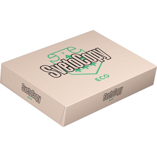 Бумага SVETOCOPY Eco для оргтехники А4, 500 л., 80 г/м2, белизна ISO>60% (кремовая), класс C Бумага SVETOCOPY Eco для оргтехники А4, 500 л., 80 г/м2, белизна ISO>60% (кремовая), класс C