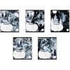 Тетрадь А5, клетка, 18 л., на скобе, 60 г/м², ErichKrause Timber Wolf_MIX-PACK