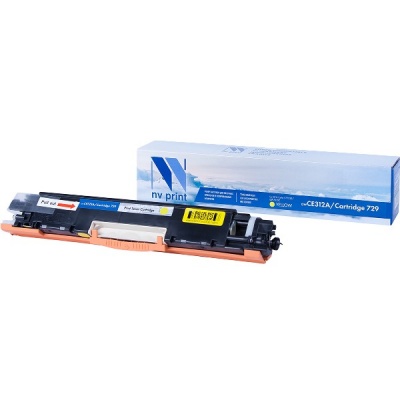 Картридж NVP совместимый HP CE312A/Canon 729 желтый для LaserJet Color Pro 100 M175a/M175nw 1000 стр. Картридж NVP совместимый HP CE312A/Canon 729 желтый для LaserJet Color Pro 100 M175a/M175nw 1000 стр.