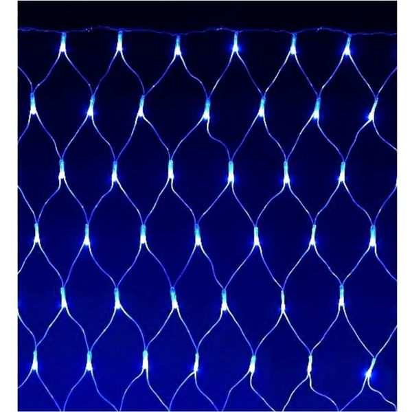 Гирлянда диодная "световая сетка" 1.9*1.7 м, 240 бел. ламп, прозрачный провод, в тубусе