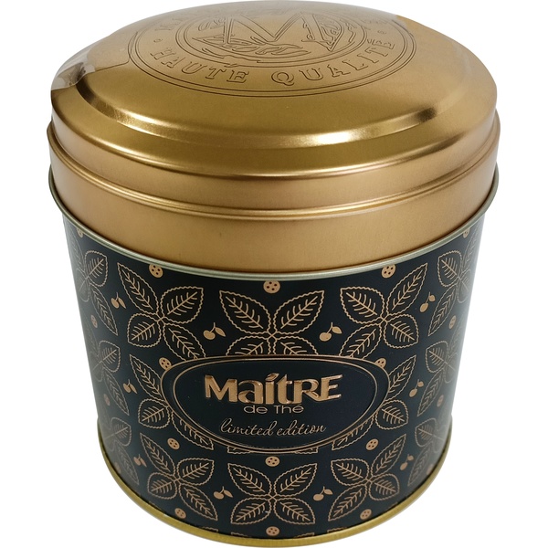 Чай Maitre De The Чай Черный ALMOND COOKIES с добавками - миндальное печенье