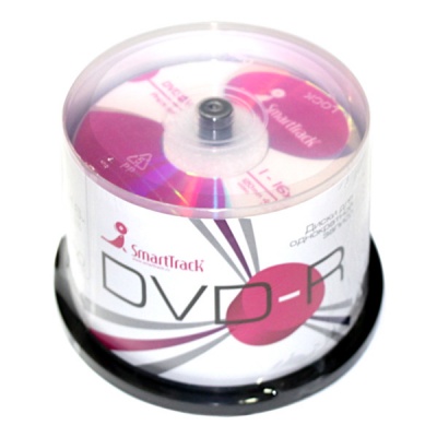 Диск Smart Track DVD-R 4.7GB 16x CB-50 Диск Smart Track DVD-R 4.7GB 16x CB-50