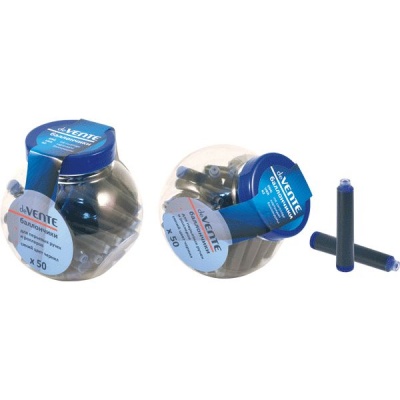 Картридж для перьевых ручек и роллеров, синие чернила, 0.8 мл, deVENTE Акция!